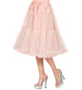 "JUPE/JUPON EN TULLE ROSE ANTIQUE" 65 cm