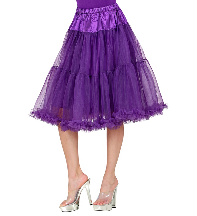 [10355] "JUPE/JUPON EN TULLE VIOLET" 65 cm