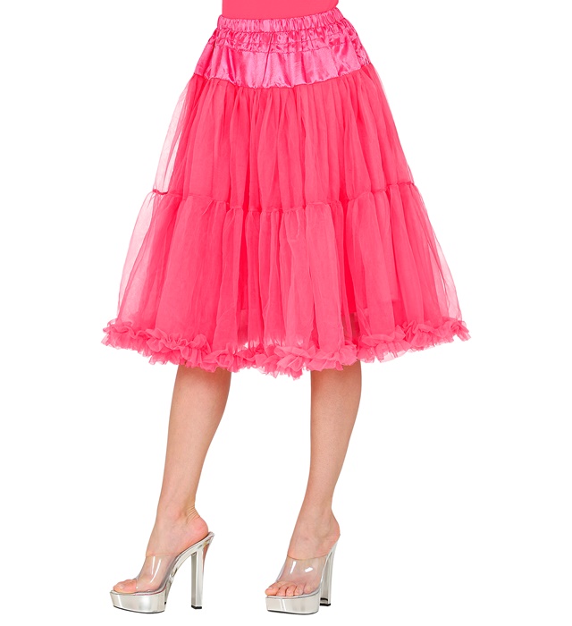 [10357] "JUPE/JUPON EN TULLE ROSE" 65 cm