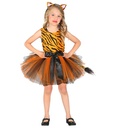 "TIGRE" (robe tutu, couvre - chef)