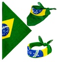 "BRAZIL BANDANA" 55x55 cm - 100% cotton