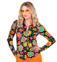 "THE 60s FASHION - colorful flowers" (chemise)