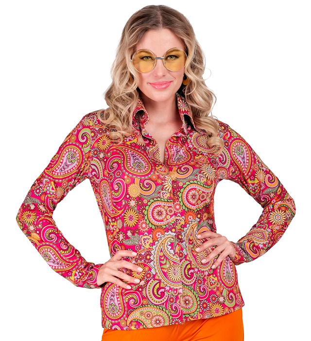 [10423] "THE 60s FASHION - paisley" (chemise) (XXL)