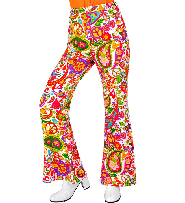 [10441] "THE 60s FASHION - peace & paisley" (pantalon) (S/M)
