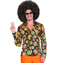 "THE 60s FASHION - colorful flowers" (chemise)
