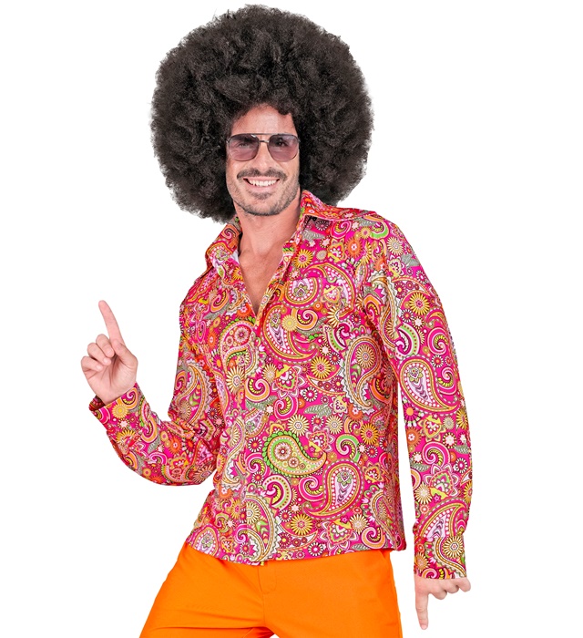 [10463] "THE 60s FASHION - paisley" (chemise) (XXL)