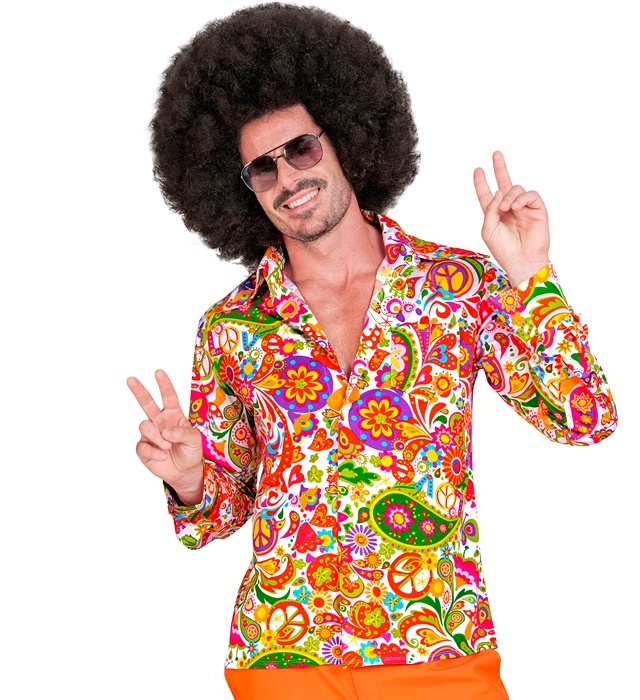 "THE 60s FASHION - peace & paisley" (chemise)