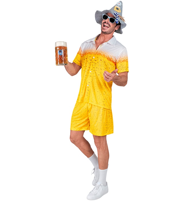 "MODE FÊTE DE LA BIERE" (chemise, caleçon)