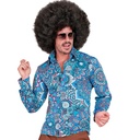 "THE 60s FASHION - blue mandala" (chemise)