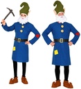 "LUTIN" (veste, ceinture, chapeau avec barbe)