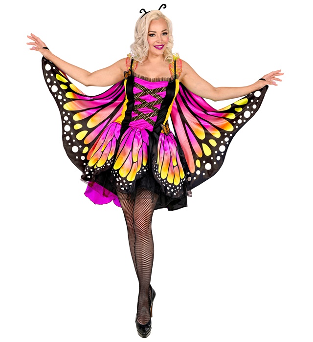 "PAPILLON" (robe avec tutu, ailes, antennes)
