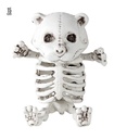 "SQUELETTE OURS EN PELUCHE" 15 cm