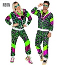 "COSTUME ANNEES 80 PARTY ANIMAL" (veste, pantalon)