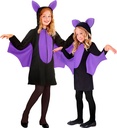 "CHAUVE SOURIS" (robe avec capuche)