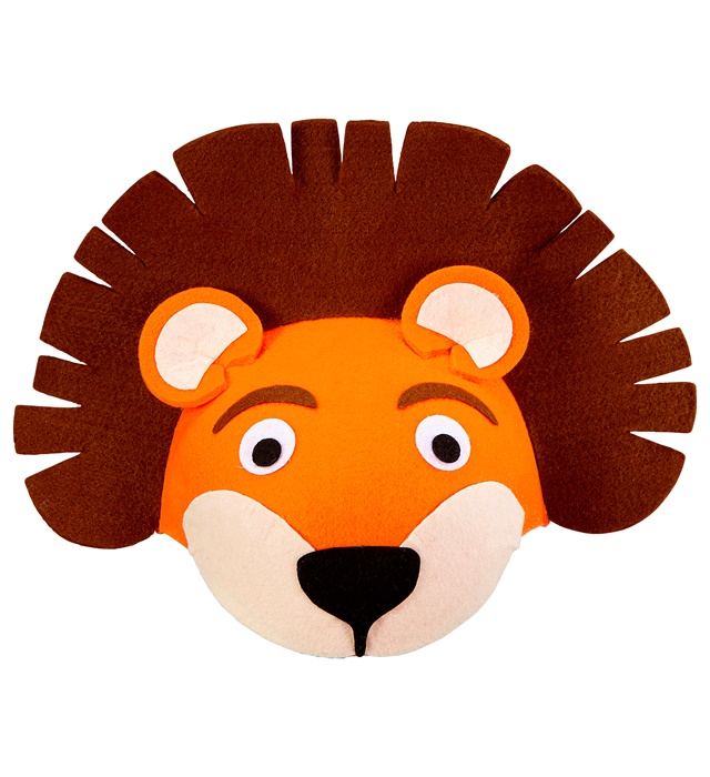 "CHAPEAU LION" en feutre