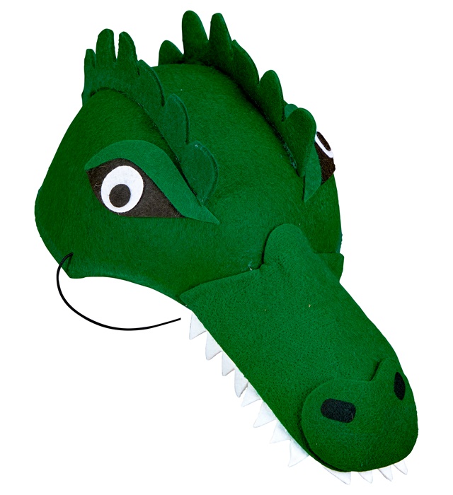 [11760] "CHAPEAU CROCODILE" en feutre
