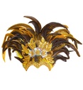 COUVRE-CHEF AVEC PLUMES INCA SHOW