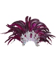COUVRE-CHEF AVEC PLUMES RIO SHOW