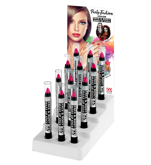 "CRAYONS A MAQUILLAGE ROSE" présentoir - 3,5 ml