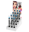 "CRAYONS A MAQUILLAGE BLEU CLAIR" présentoir - 3,5 ml