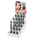 "CRAYONS A MAQUILLAGE VERT" présentoir - 3,5 ml