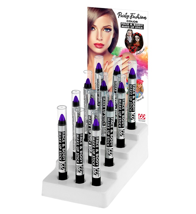 "CRAYONS A MAQUILLAGE VIOLET" présentoir - 3,5 ml