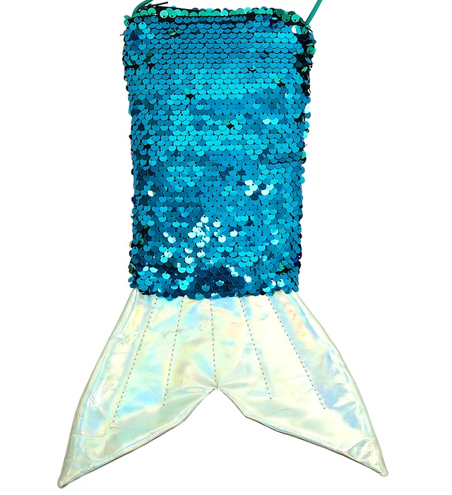 "SAC À BANDOULIÈRE SIRÈNE PAILLETTES"