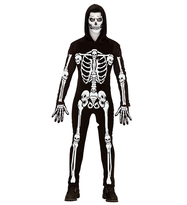 "SQUELETTE" (costume avec capuche)