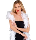 "BOA A PLUMES BLANC " - 1,80 m - 80 g