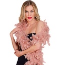 "BOA A PLUMES ROSE ANTIQUE " - 1,80 m - 80 g
