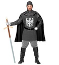 "CHEVALIER" (manteau avec cape, ceinture, capuche)