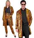 "MANTEAU PARTY FASHION" (manteau à paillettes animalier tigre)