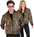 "BOMBER PARTY FASHION" (bomber à paillettes animalier léopard)