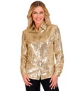 "CHEMISE PARTY FASHION" (chemise à paillettes or)