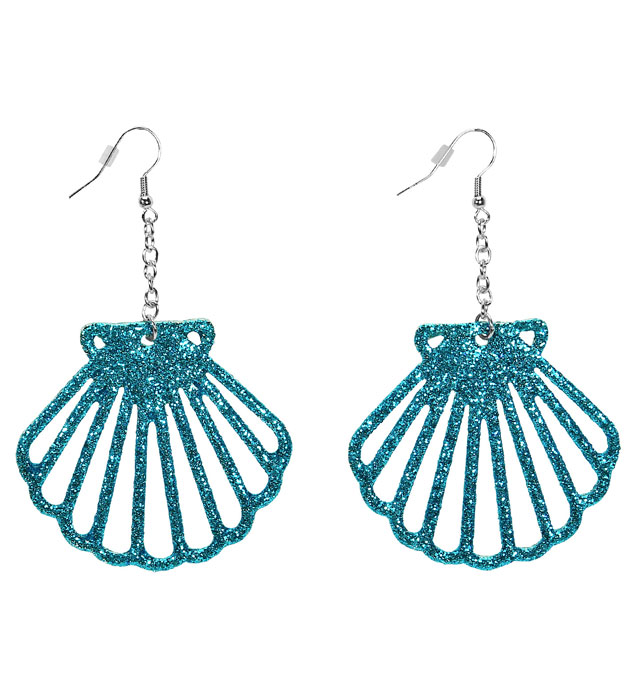Paires de "BOUCLES D'OREILLES COQUILLAGES"