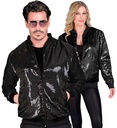 "BOMBER PARTY FASHION" (bomber à paillettes noir)