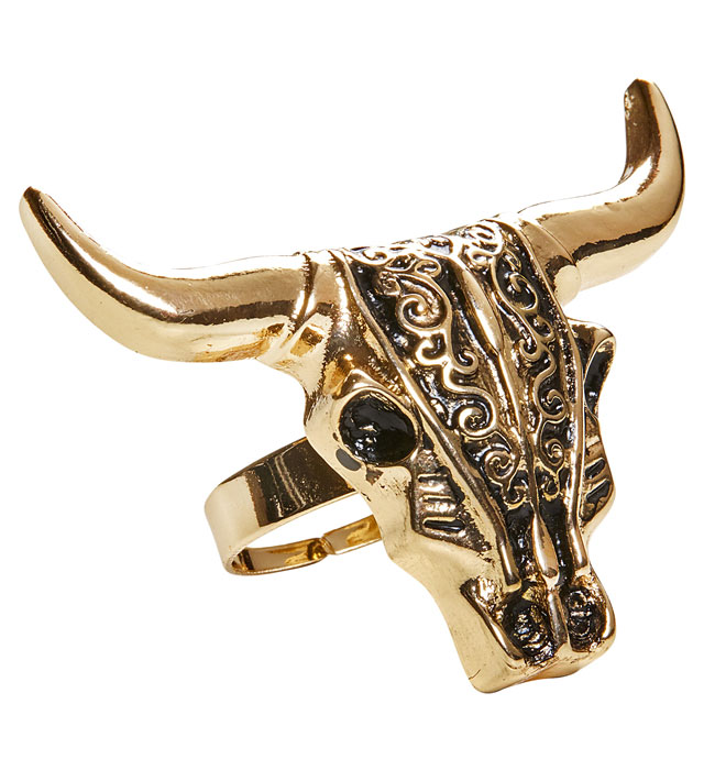 "BAGUE CRANE DE BUFFALO OR"