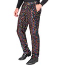 "PANTALON PARTY FASHION" (pantalon à paillettes multicouleur)
