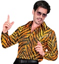 "CHEMISE PARTY FASHION" (chemise à paillettes animalier tigre)