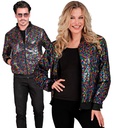 "BOMBER PARTY FASHION" (bomber à paillettes multicouleur)