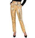 "PANTALON PARTY FASHION" (pantalon à paillettes or)