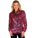 "CHEMISE PARTY FASHION" (chemise à paillettes animalier rose)