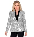 "VESTE PARTY FASHION" (veste à paillettes argent)