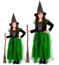 "SORCIERE" (robe, chapeau)