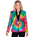 "VESTE PARTY FASHION" (veste à paillettes  avec teintures)
