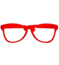 "LUNETTES DE CLOWN GEANTES" rouges