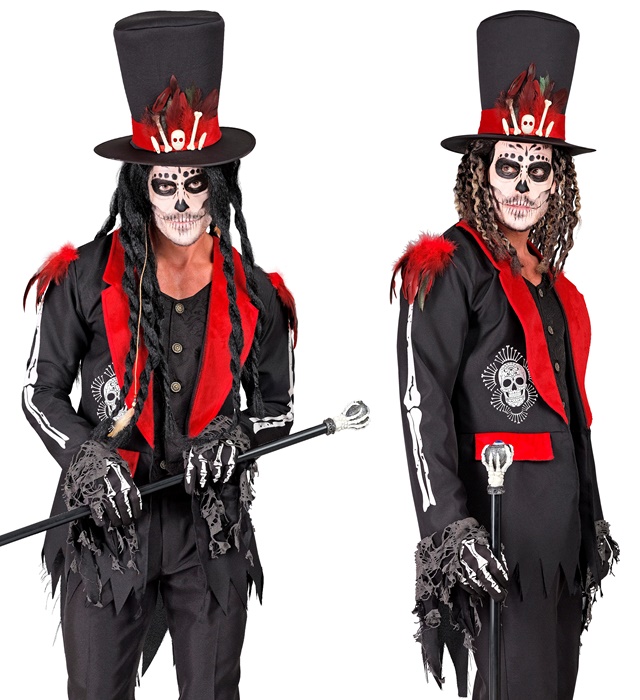 "JOUR DES MORTS" (veste avec gilet, chapeau)