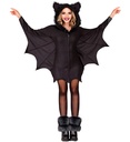 "CHAUVE SOURIS" (robe avec capuche)