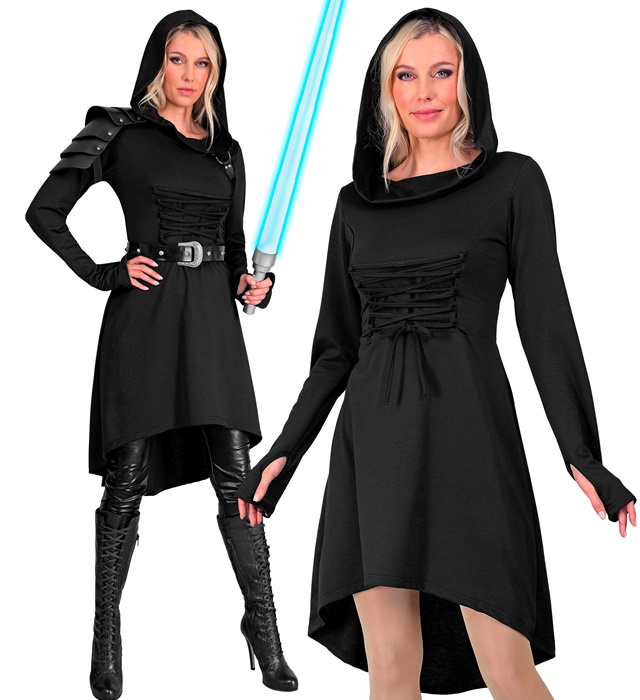 "GOTHIQUE MEDIEVALE" (robe avec capuche)