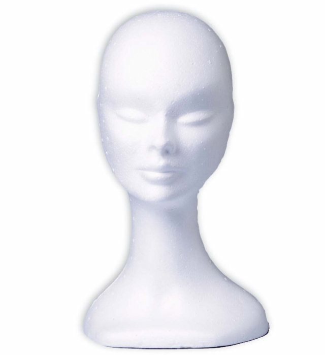 [1383R] "MAROTTE BLANCHE DE POLYSTYRENE"